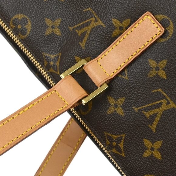 Louis Vuitton Monogram Cabas Mezzo Tote Handbag M51151 AR0091 175701 - Picture 9 of 10